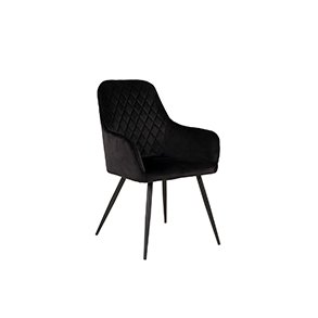 Zwarte eetkamerstoelen
