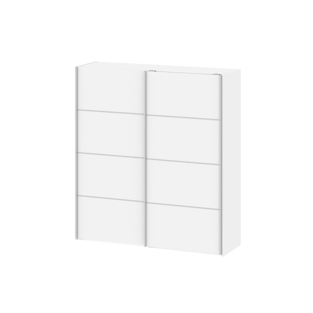Veto Kleiderschrank 2 Türen breite 182 cm, weiss.