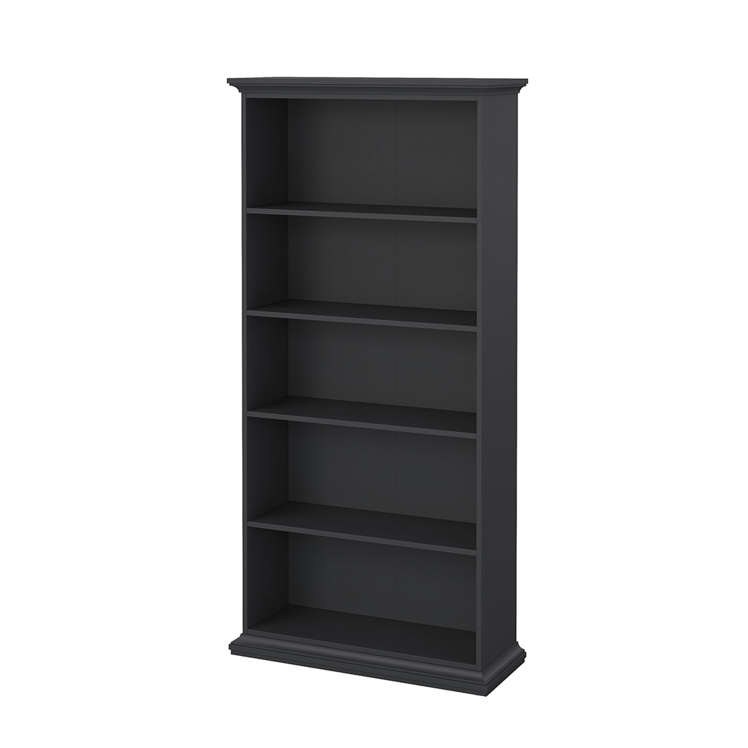 Tvillum Venedig Regal 5 Fächer Matt Grau.