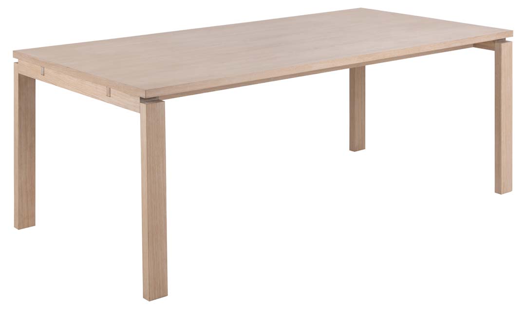 Actona Linley Esstisch 100x200cm Vorbereitet Für Weitere Platten Eichenfurnier.