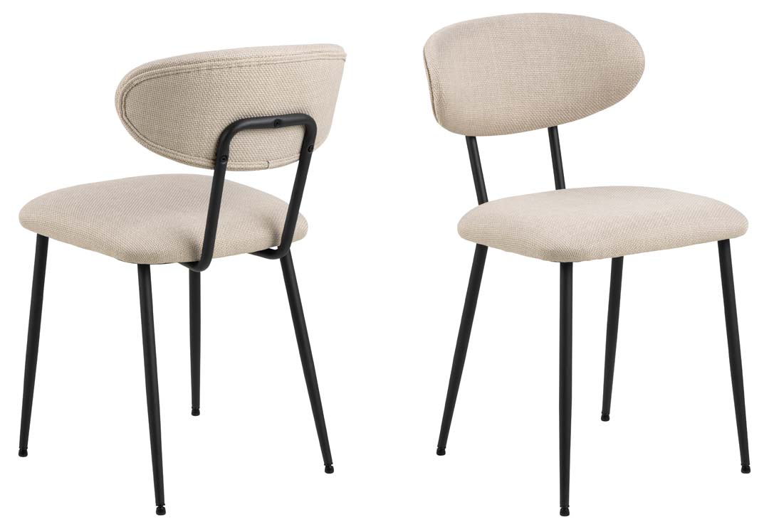 Actona Denise Esszimmerstuhl Beige.