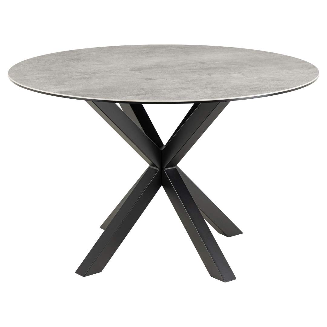 Actona Heaven Esstisch Ø119cm Grau.