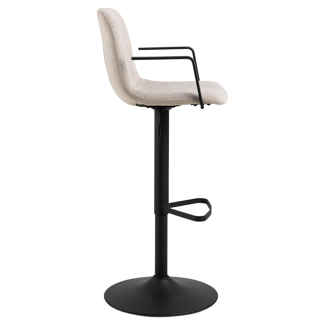 Actona Pablo Barhocker Stoff Beige.