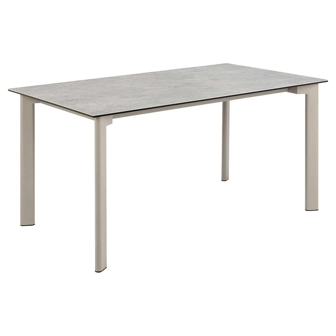 Actona Palermo Esstisch 90x160cm Grau.
