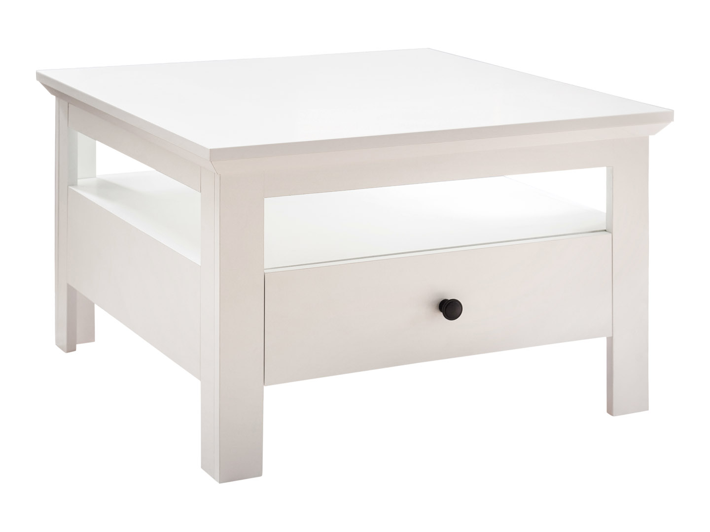Universal Couchtisch 70 x 70 cm weiß.