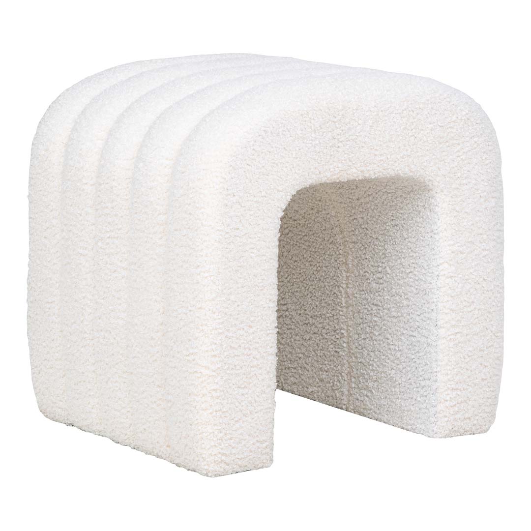 Colma Pouf weiß.