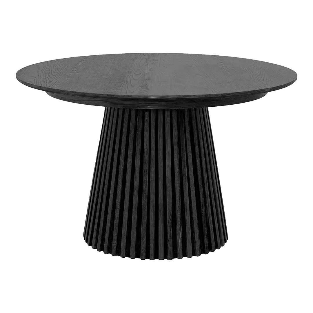 Osaka Esstisch Ø120cm Schwarz.