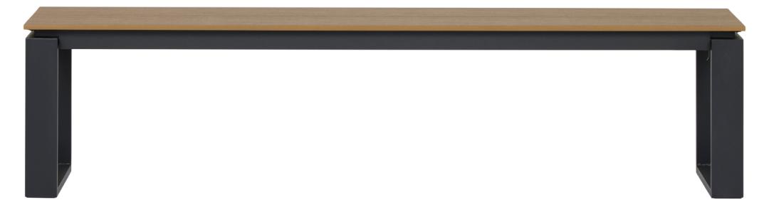 Martinus Gartenbank 180x36 Cm Walnuss-Dekor.