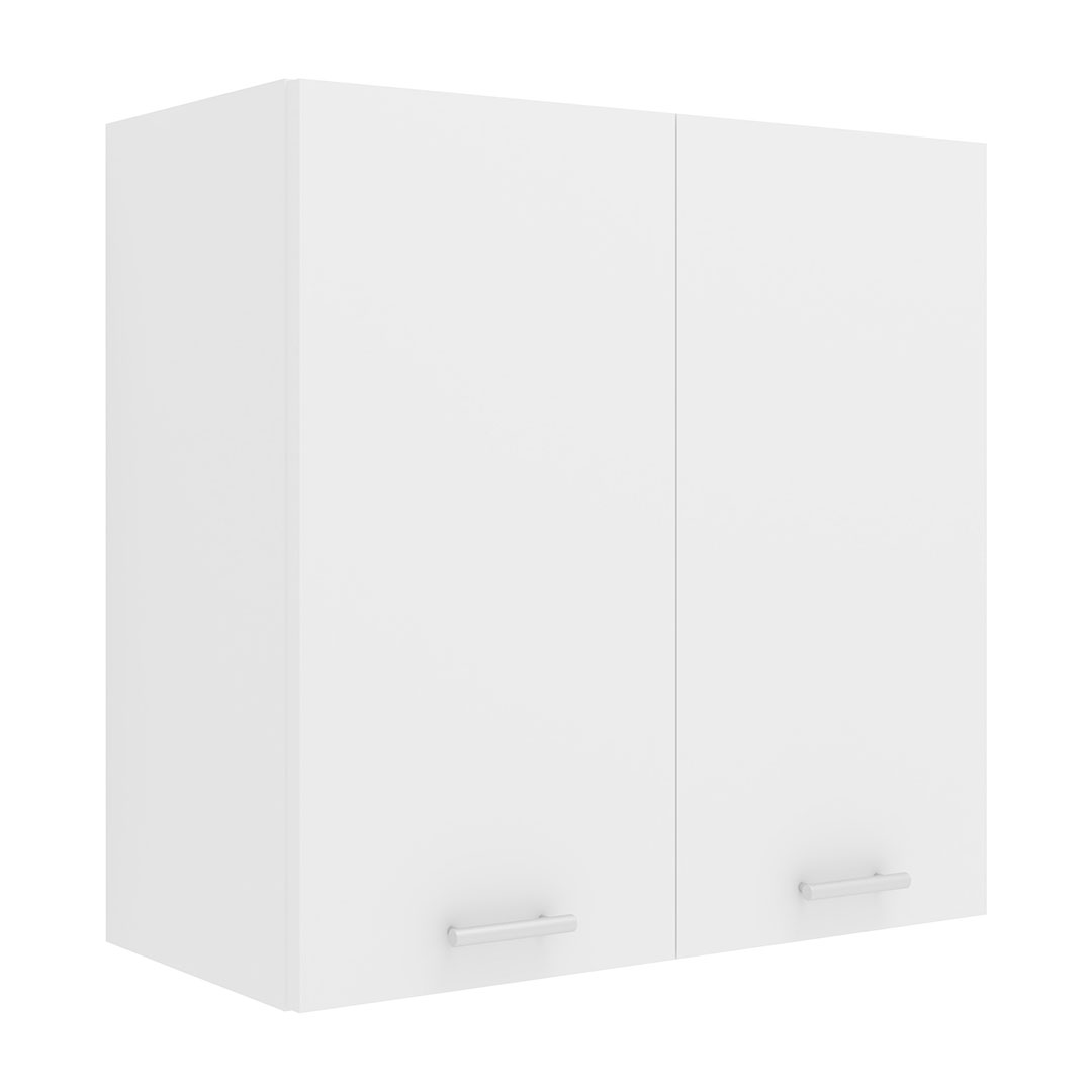 Vcm Esilo Küchenoberschrank 60 Cm 2 Türen Weiß.
