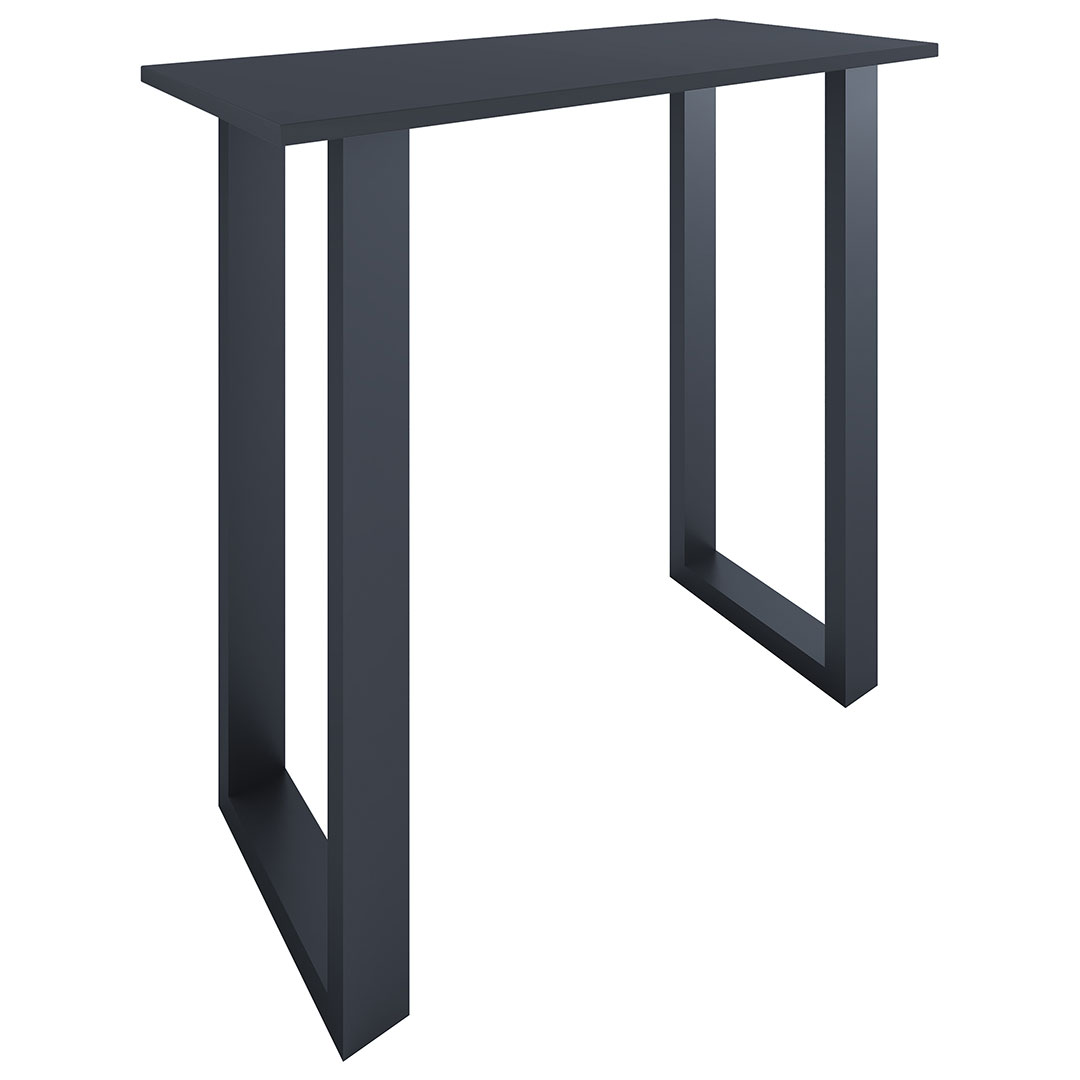 Xona Bartisch 110x50 anthrazit, schwarz.