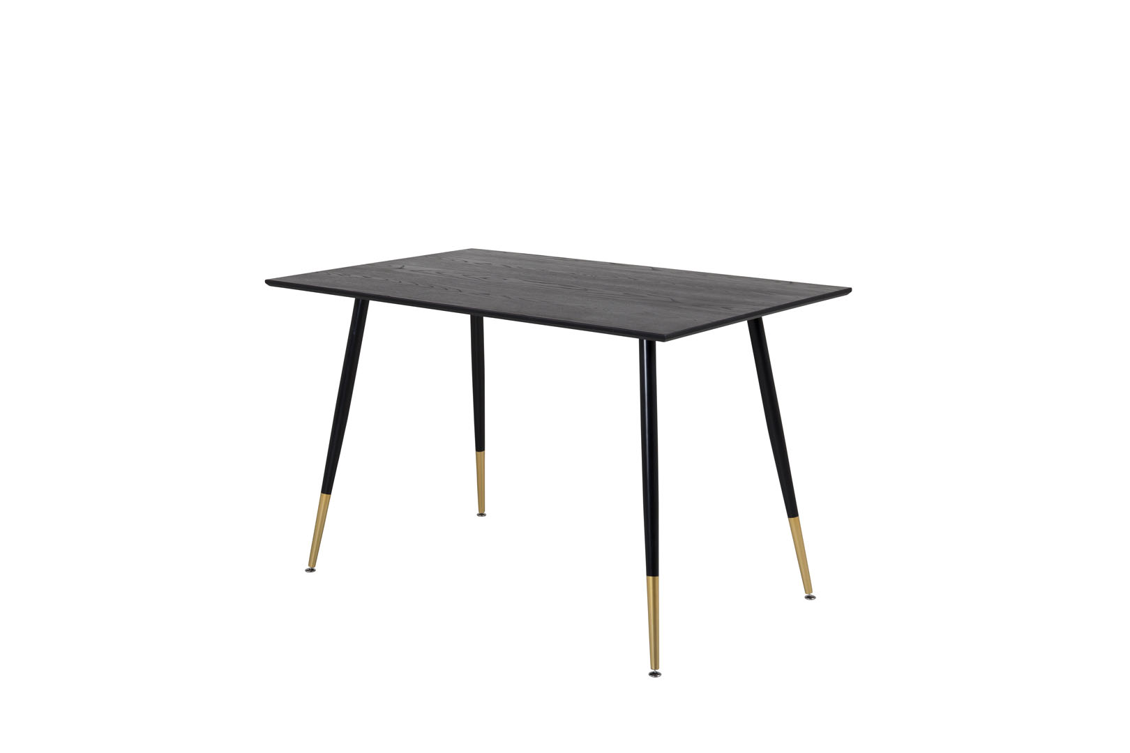Venture Design Dipp Esstisch 85x120cm Schwarz.
