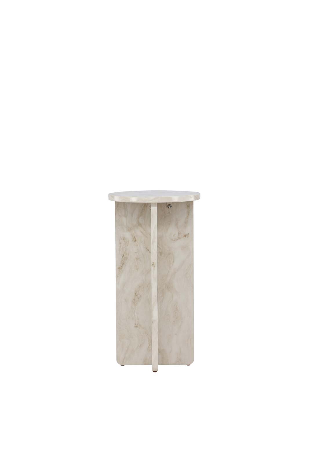 Ålesund Couchtisch , Beistelltisch Ø40cm Beige.