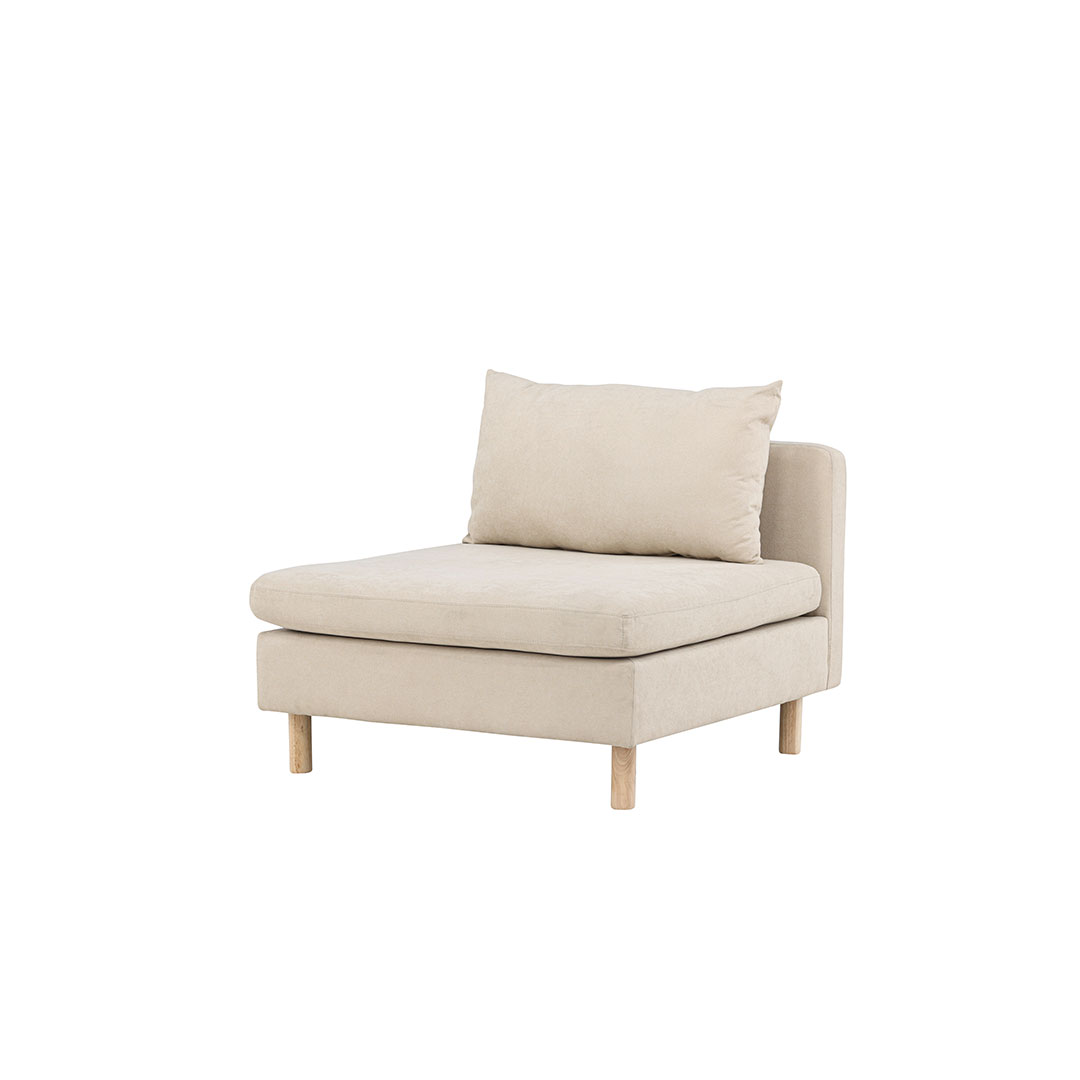 Venture Design Zero Sofa-Modul Mitte Beige.