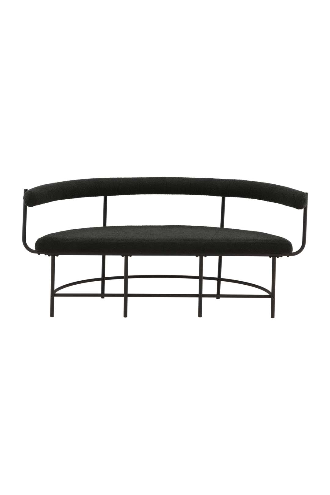 Venture Design Stallhagen Sitzbank Schwarz.