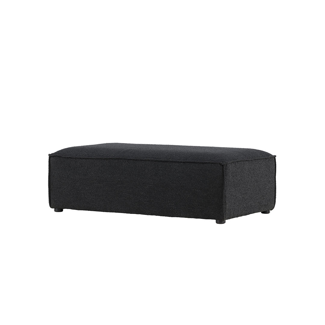 Venture Design Gillholmen Pouf Schwarz.
