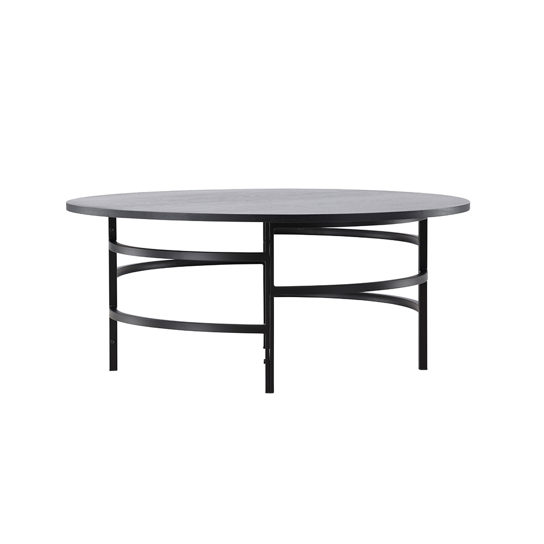 Copenhagen Couchtisch Ø100cm schwarz.