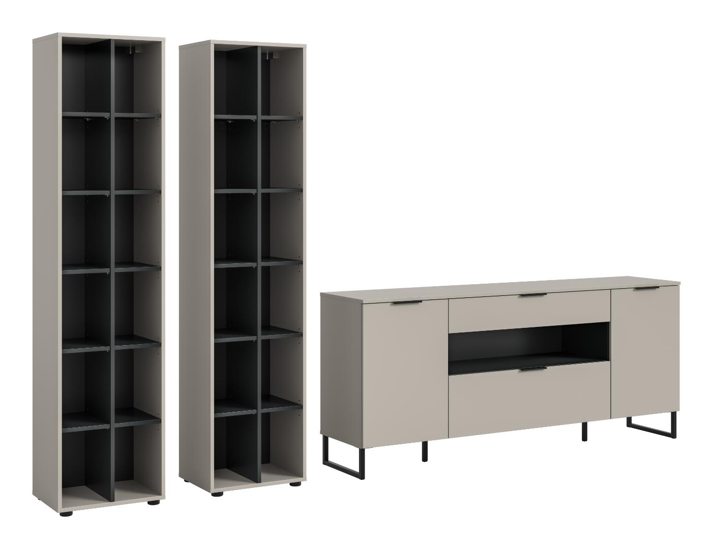 Xonox-home Noida Regal N6 System Kaschmir Dekor.