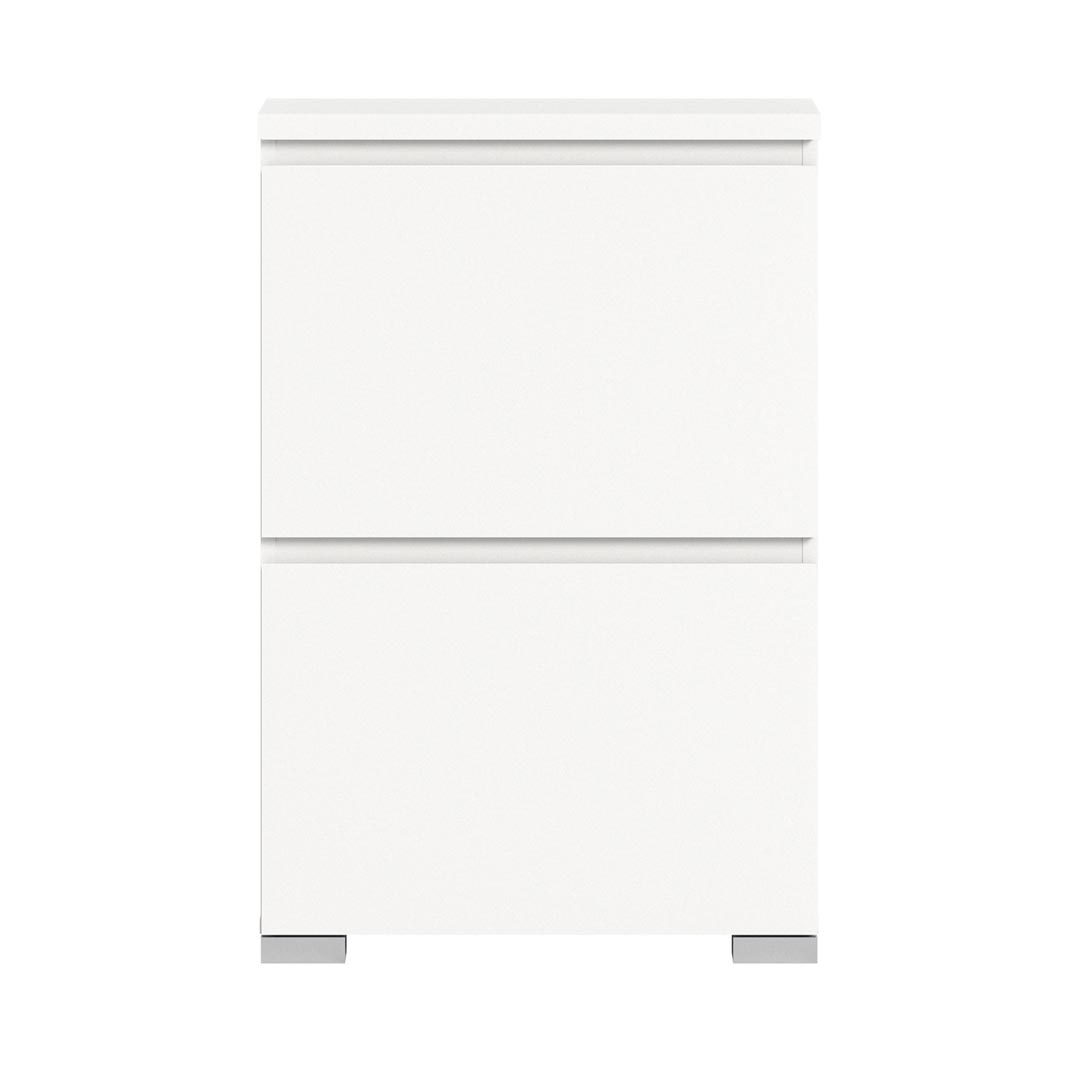Shoelove Schuhschrank 2 Klaptüren 60x88cm weiß.