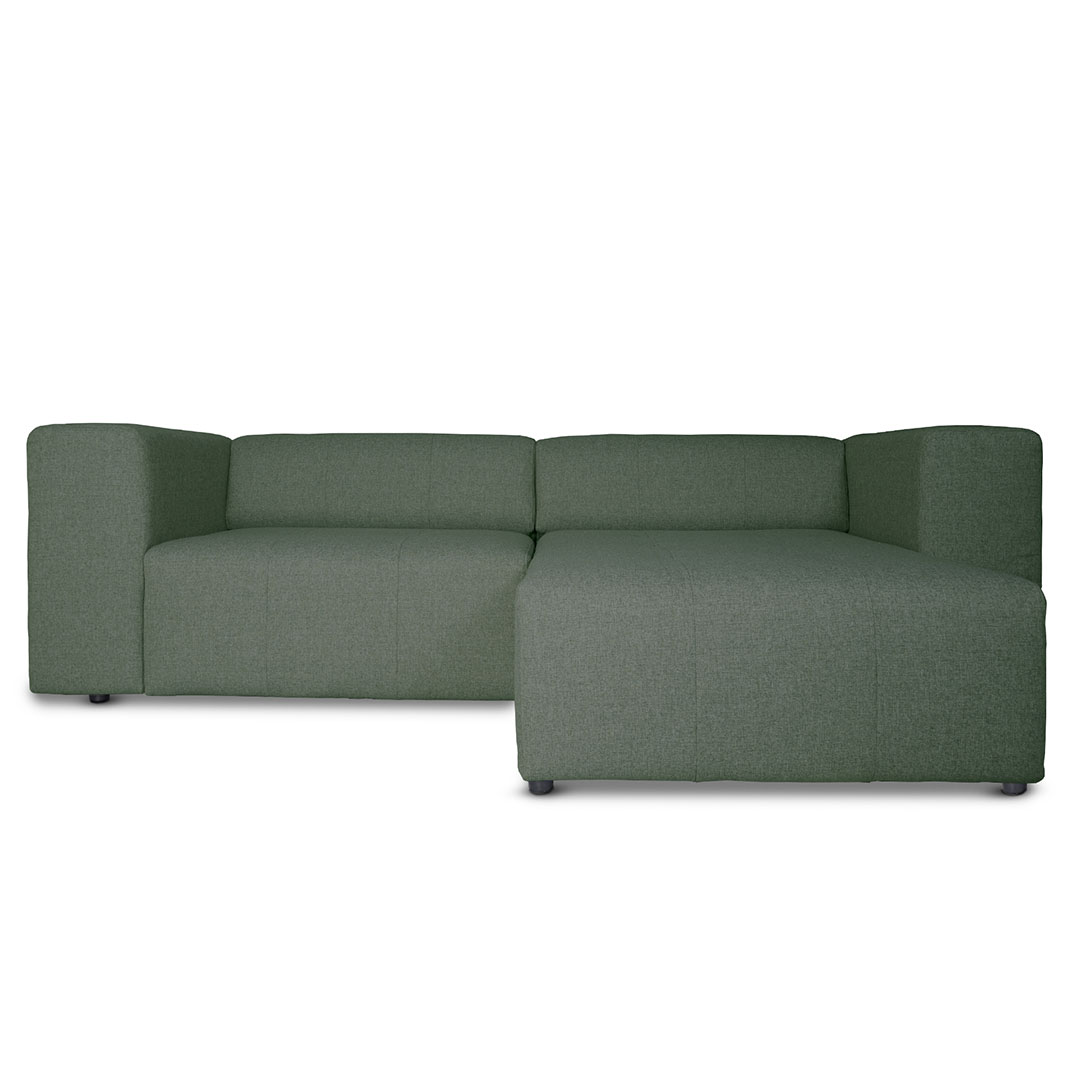 Sk Design Heaven Sofa Mit Chaiselong Rechts Oder Links Gewendet Grün.