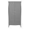 Simon Kleiderschrank 1 Schublade 2 Tren grau.