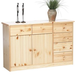 Nelly Kreedns 6 szufladami 2 drzwi naturalny.