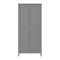 Troms Kleiderschrank 6 Tren grau.