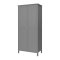 Troms Kleiderschrank 6 Tren grau.
