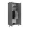 Troms Kleiderschrank 6 Tren grau.