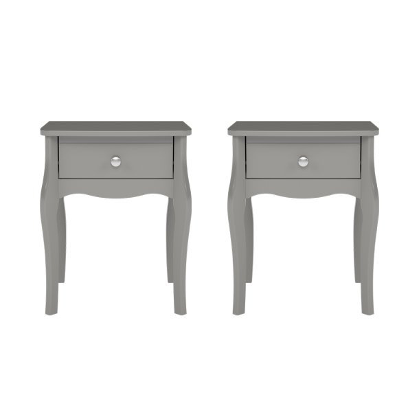 Baroque nattduksbord 2 st med 1 lda gr.