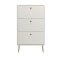 Softline skoskab 6 klaplger hvid.