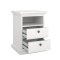 Venedig Nachttisch 2 Stck Breite 43 cm, Hhe 58 cm weiss.