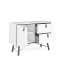 Rye Sideboard 1 Tr, 2 Schubladen mattweiss.