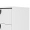Rye Sideboard 1 Tr, 2 Schubladen mattweiss.