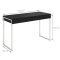 Fula skrivebord 3 skuffer sort ask dekor.