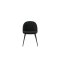 Venedig Essgruppe Tisch wei 95x180/276 mit 2 Stk. Zusatzplatten 6 Sthlen Velour schwarz.