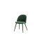 Venedig Essgruppe Tisch wei 95x180/276 mit 2 Stk. Zusatzplatten 6 Sthlen Velour grn.