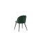 Venedig Essgruppe Tisch wei 95x180/276 mit 2 Stk. Zusatzplatten 6 Sthlen Velour grn.