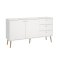 Bodo Sideboard 2 Tren, 3 Schubladen wei.