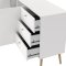 Bodo Sideboard 2 Tren, 3 Schubladen wei.