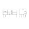 Mueble TV Bodo 2 cajones, 4 estantes gris mate.