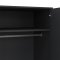 Bodo Kleiderschrank 200x99x58cm, 2 Tren, 2 Schubladen matte grau.