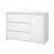 Next kommode 1 lge 3 skuffer hvid.