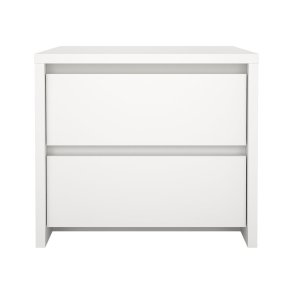 Next natbord 2 skuffer hvid.