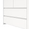 Next kldskp 3 drrar 2 ldor 149x200 cm vit.
