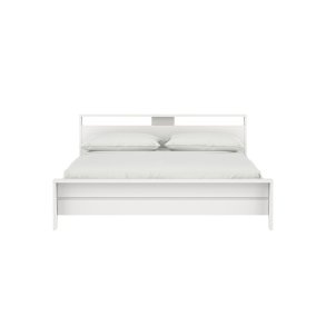 Next seng med 1 hylde 180x200cm hvid.