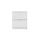 Shane Schuhschrank 2 Klapptren 1R weiss.
