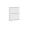 Shane Schuhschrank 2 Klapptren 1R weiss.
