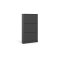 Shane Schuhschrank 3 Klapptren 1R schwarz matt.
