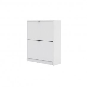Shane Schuhschrank 2 Klapptren 2R weiss.