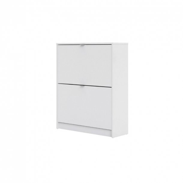 Shane Schuhschrank 2 Klapptüren 2R weiss.